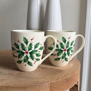 Lenox Holiday Mug Set of 2